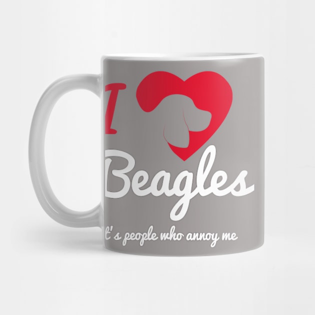 It's People Who Annoy Me - Beagles... by veerkun